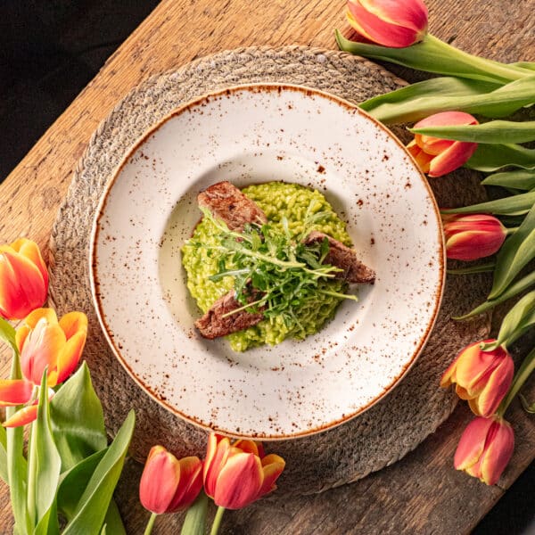 Monatsspecial März im Zündwerk Steakhaus: Bärlauchrisotto