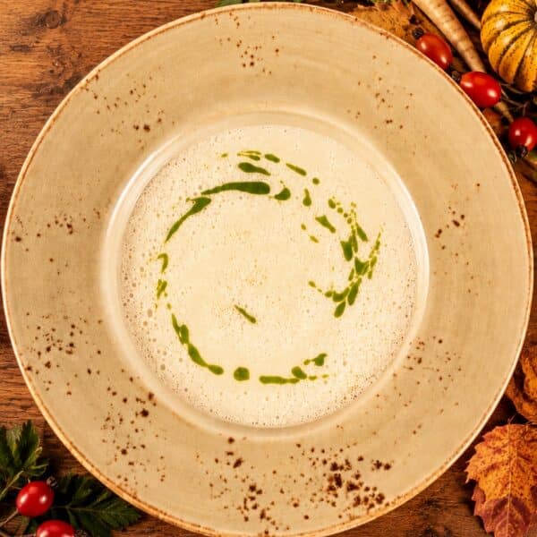 Oktober-Special im Steakhaus: Pastinakenschaumsuppe