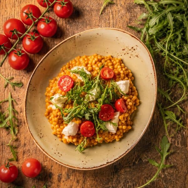 Monatsspecial im Steakhaus: Fregola Sarda