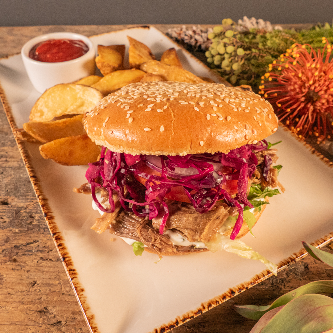 Monatsspecial November - Burger des Monats "Pulled Goose"