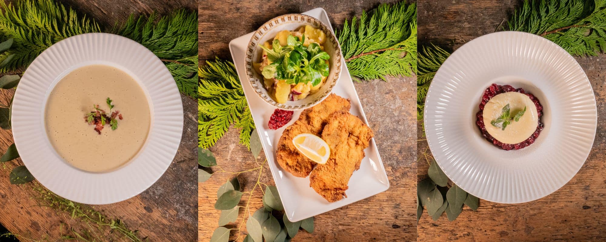 Einblick in die Speisekarte